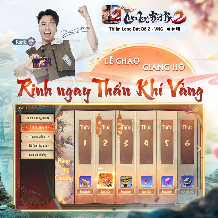 Thiên Long Bát Bộ 2 VNG chính thức ra mắt với nhiều sự kiện hấp dẫn chào đón game thủ