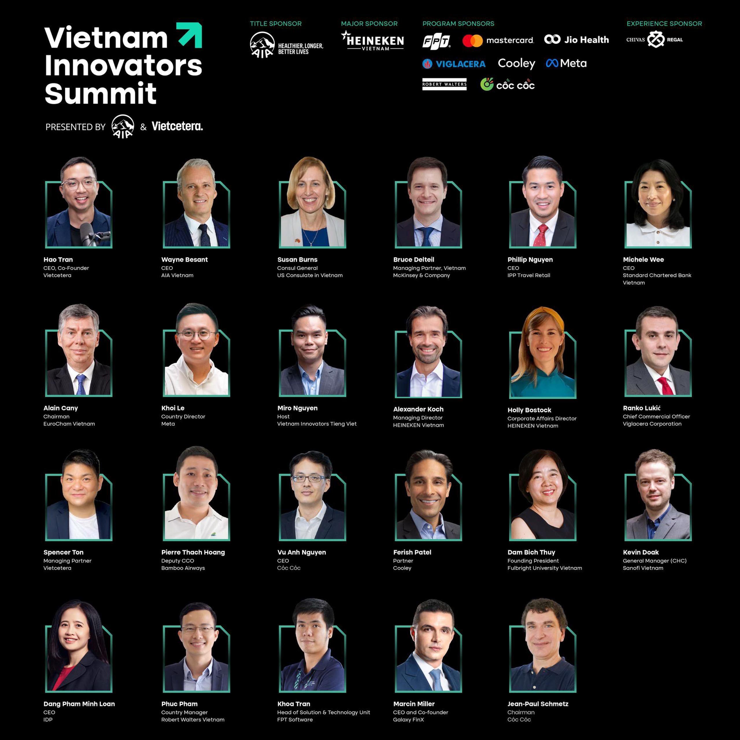 Vietnam Innovators Summit: Chuyển đổi số và phát triển bền vững là tương lai của đất nước