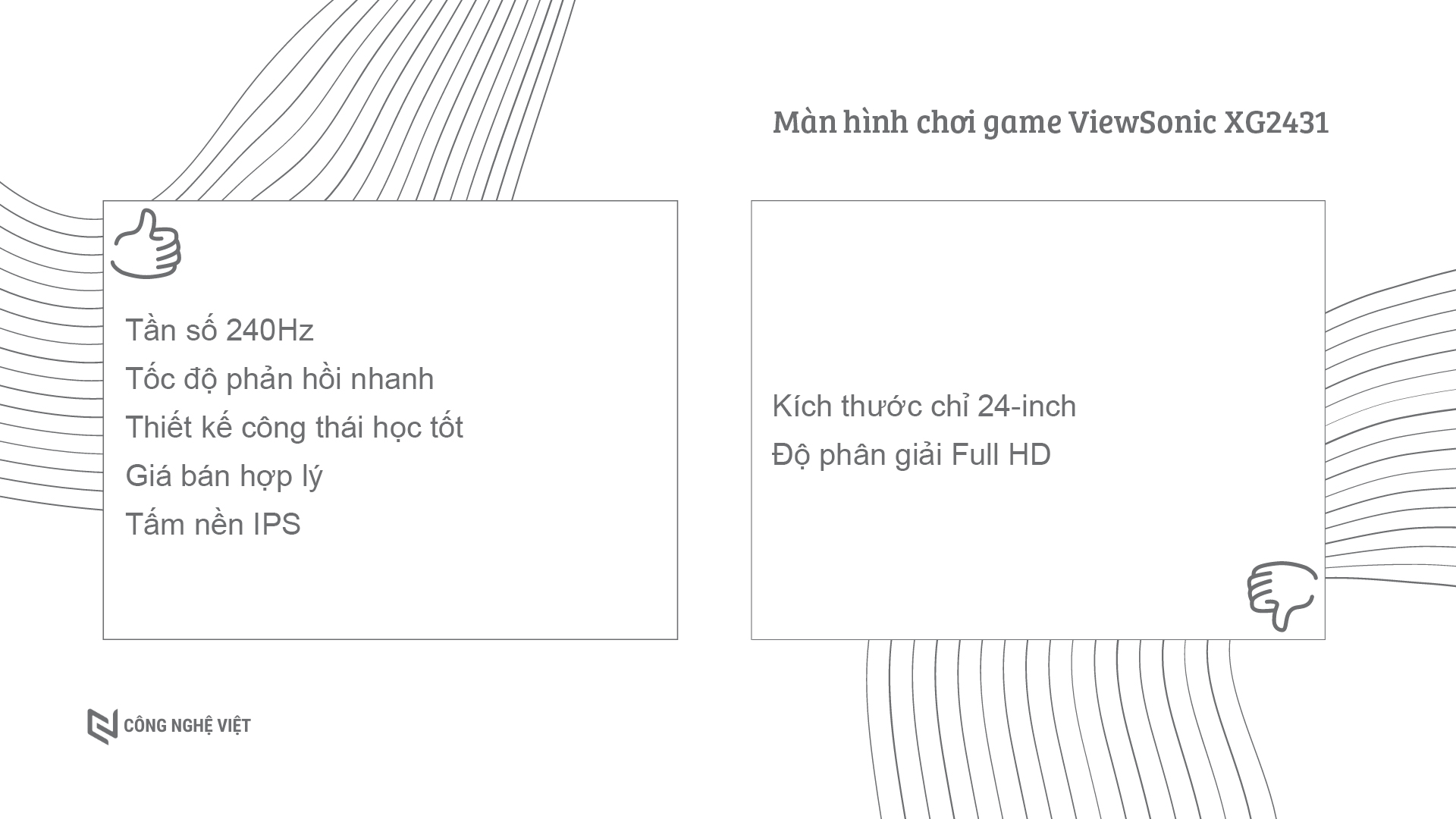Đánh giá màn hình chơi game ViewSonic XG2431: Màn hình gaming 240Hz đầu tiên và duy nhất trên thế giới đạt chứng nhận Blur Buster 2.0