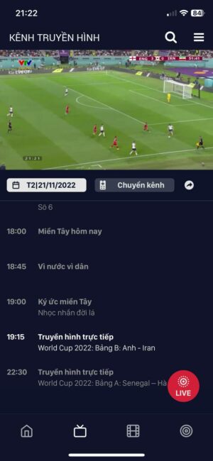 Cách xem trực tiếp FIFA World Cup 2022 bằng trình duyệt hoặc app di động