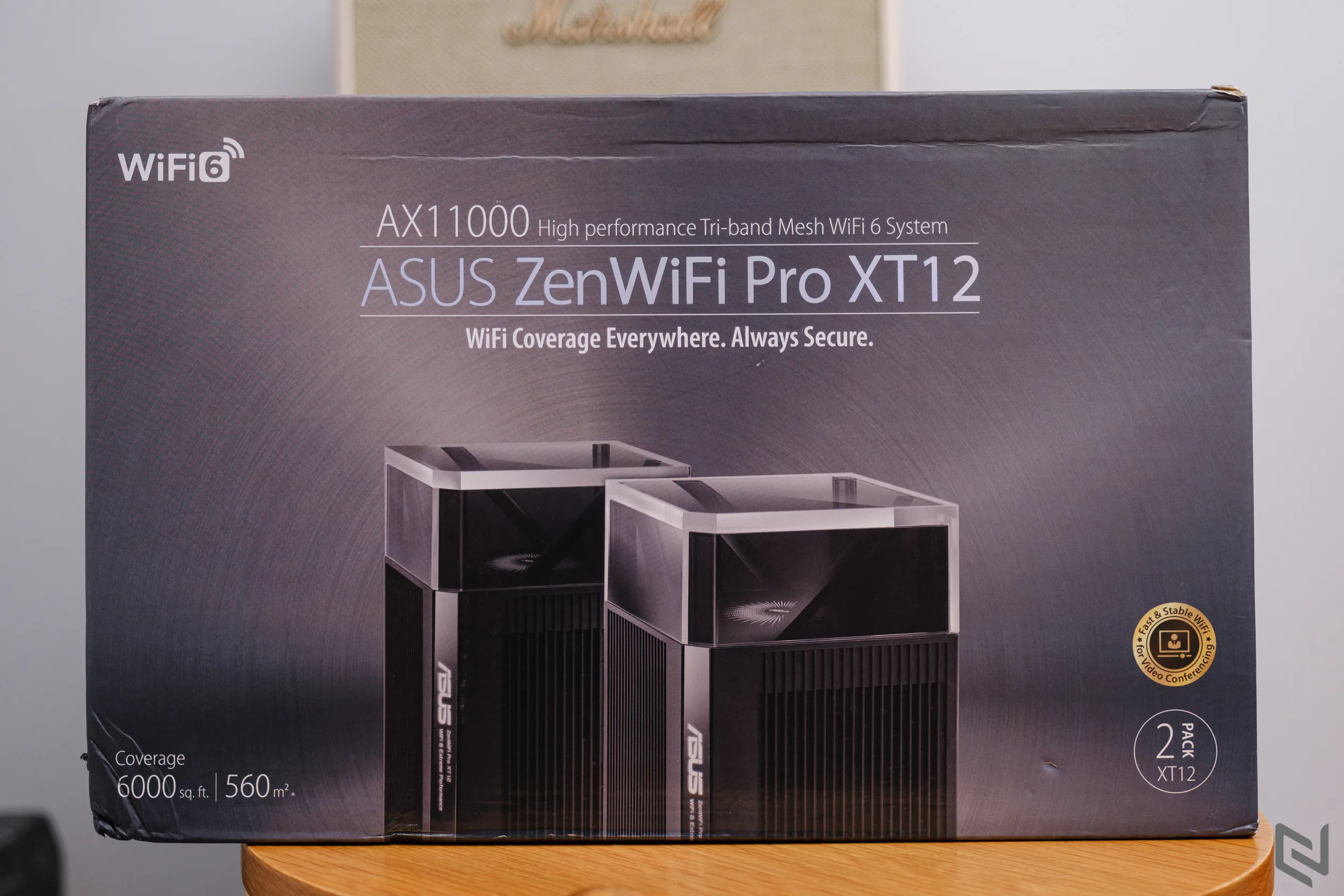 Trên tay router ASUS ZenWiFi Pro XT12: Mesh WiFi 6 với 3 băng tần và phạm vi phủ sóng xa, trang bị loạt tính năng cao cấp và hiệu năng mạnh mẽ