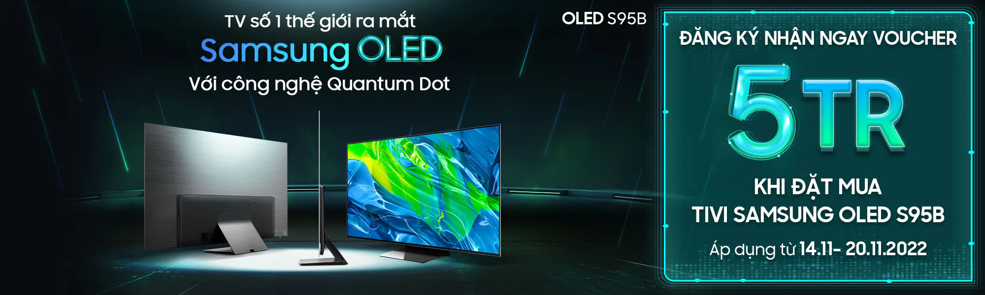 Đặt trước TV Samsung OLED đầu tiên tại Việt Nam, nhận ưu đãi lớn