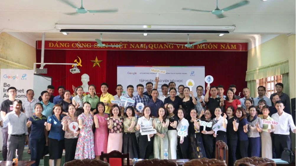 Chương trình “Be Internet Awesome - Em an toàn hơn cùng Google" năm 2022