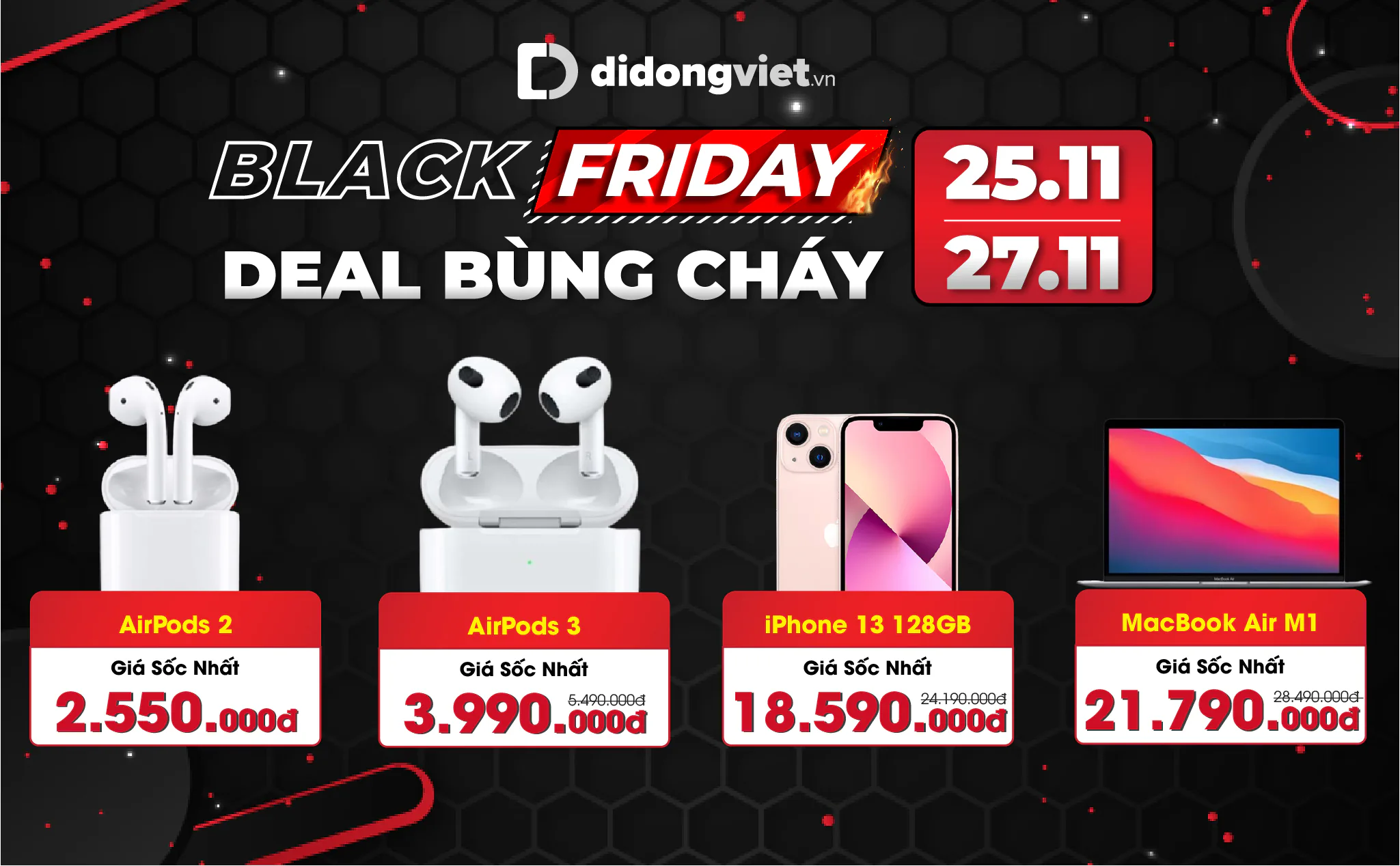 Thị trường công nghệ sôi động hơn trong ngày Black Friday đầu tiên