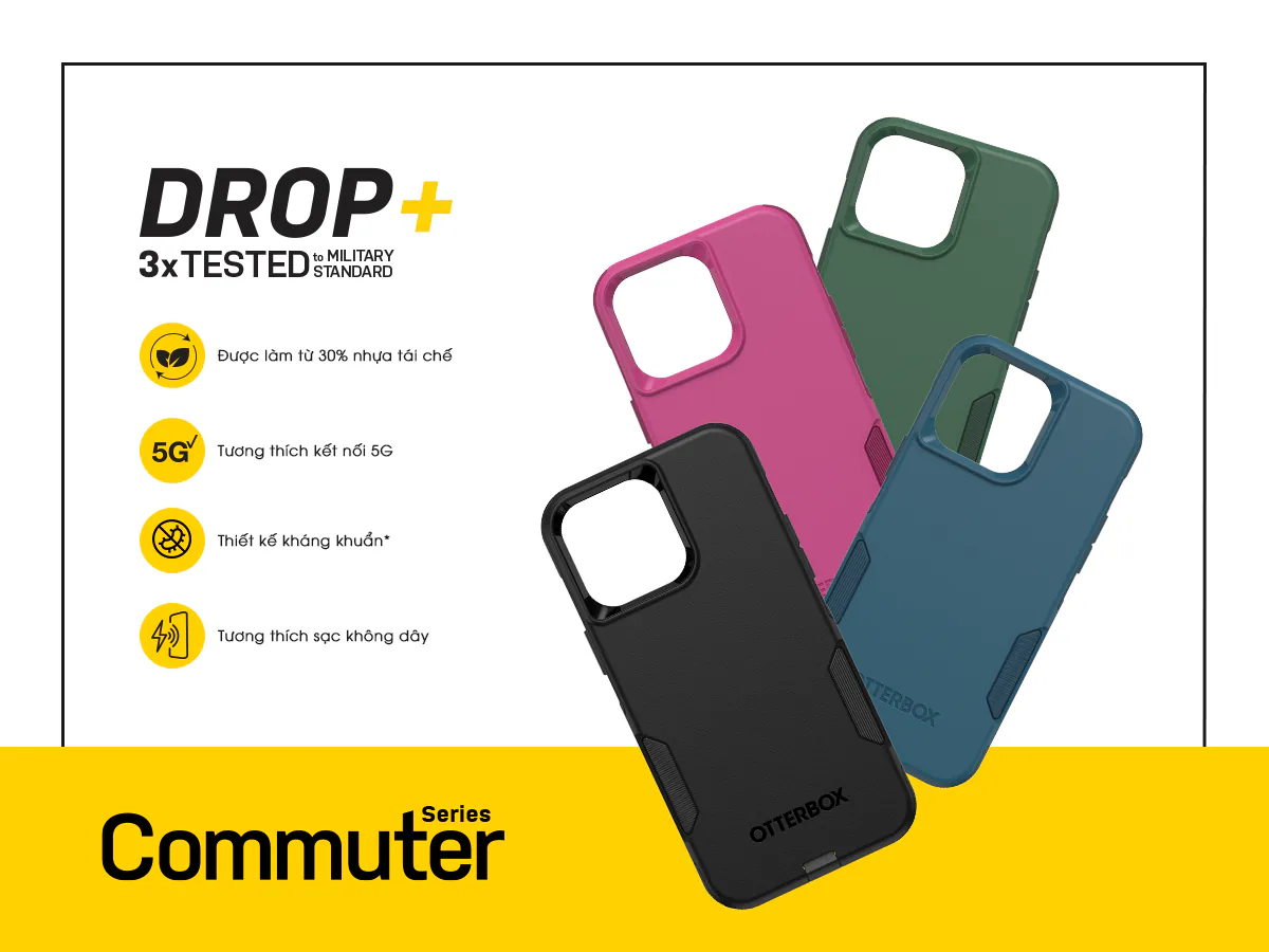 OtterBox chính thức ra mắt dòng ốp lưng cho iPhone 14 series tại Việt Nam, phụ kiện cao cấp với thiết kế đa dạng chinh phục mọi thử thách