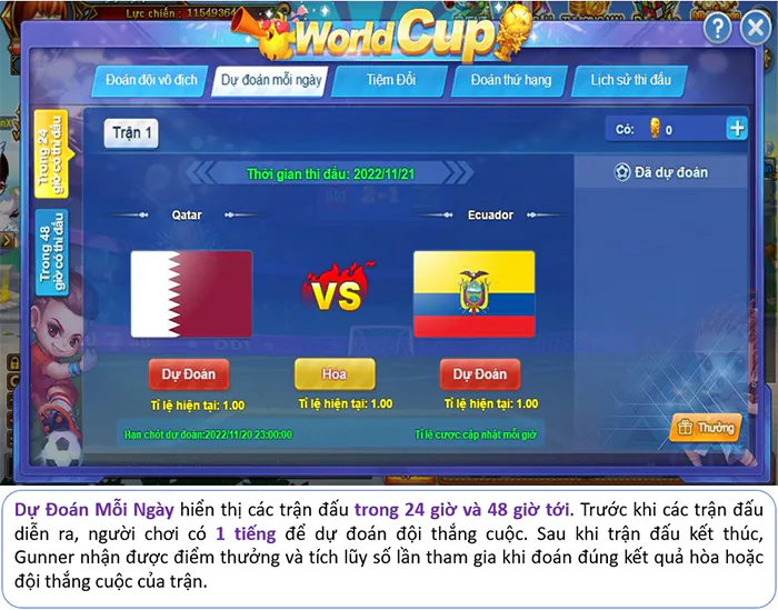 Gunny PC cháy cùng World Cup, ra mắt siêu sự kiện hấp dẫn mùa bóng đá ​