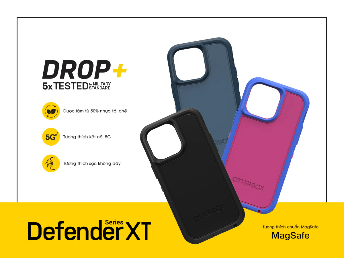 OtterBox chính thức ra mắt dòng ốp lưng cho iPhone 14 series tại Việt Nam, phụ kiện cao cấp với thiết kế đa dạng chinh phục mọi thử thách