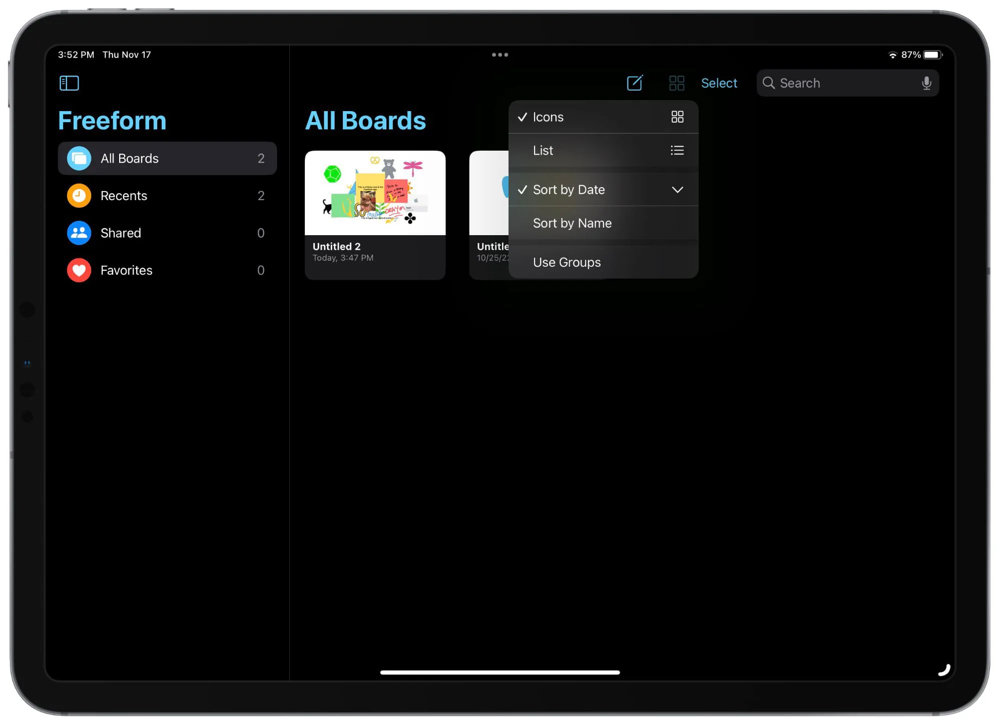 10 thứ bạn có thể làm với ứng dụng Freeform mới trên iOS và iPadOS 16.2