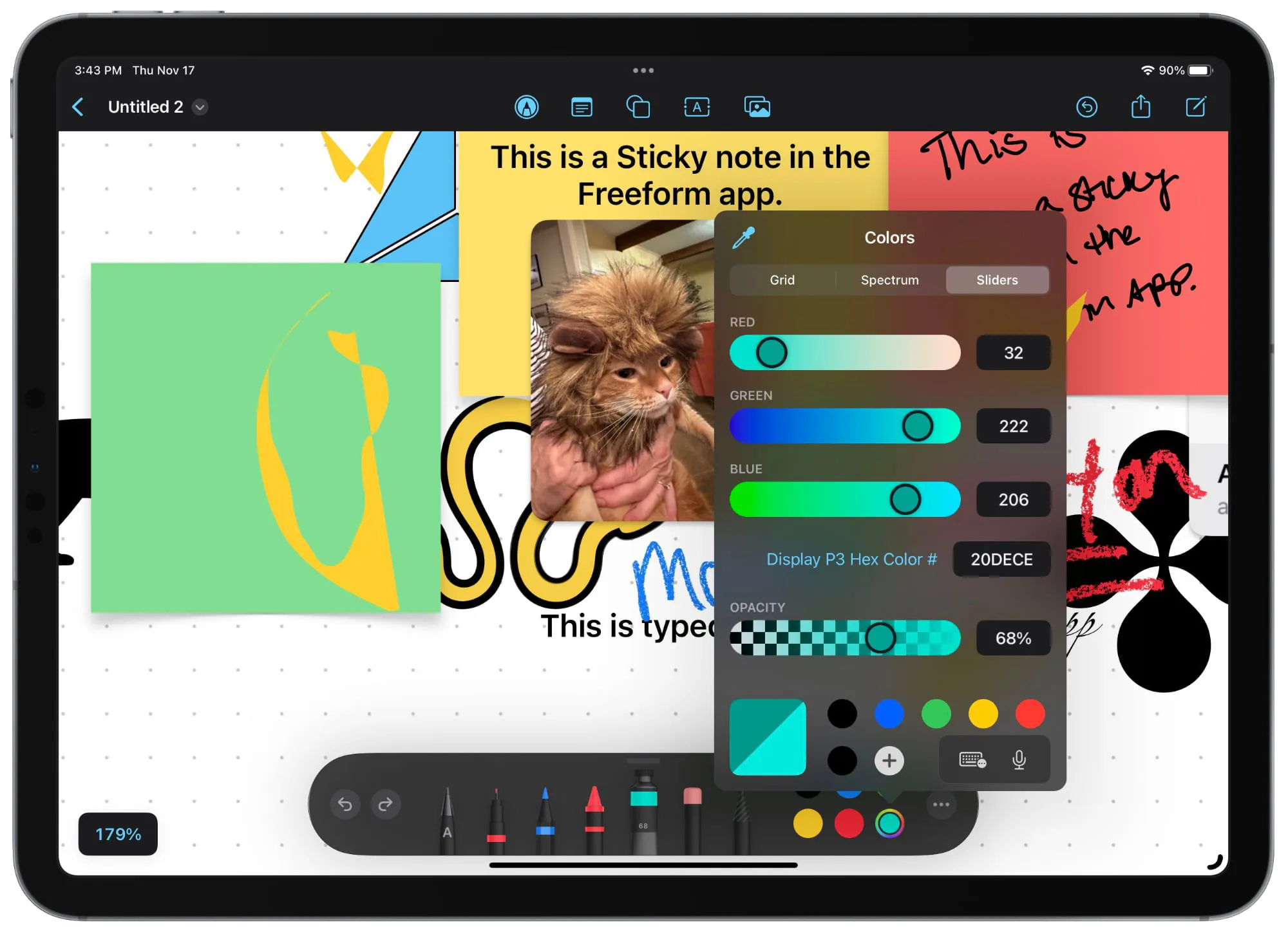 10 thứ bạn có thể làm với ứng dụng Freeform mới trên iOS và iPadOS 16.2