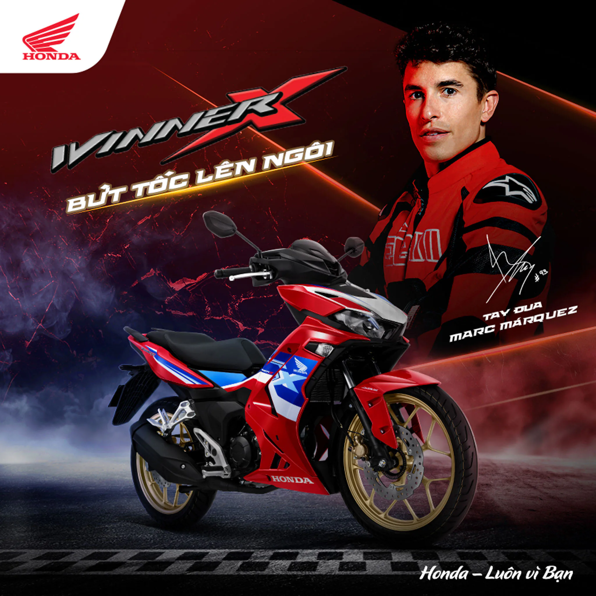 Honda Việt Nam ra mắt Winner X phiên bản thể thao mới với giá 50.5 triệu đồng