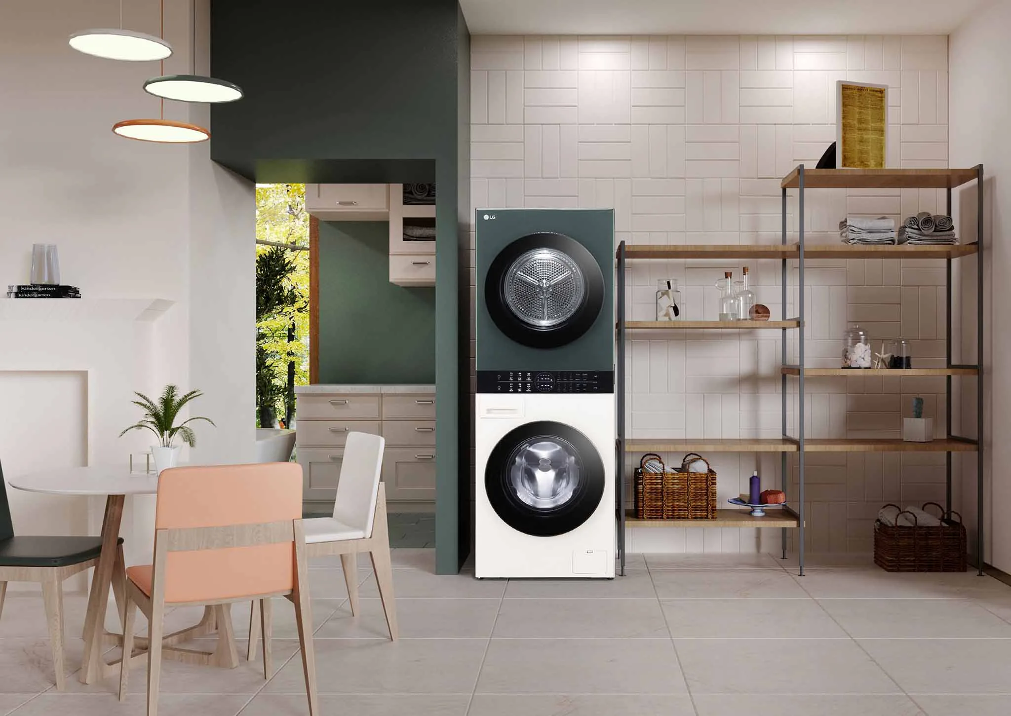LG ra mắt Tháp giặt sấy LG Washtower™ - Giải pháp đồng bộ với bộ điều khiển trung tâm