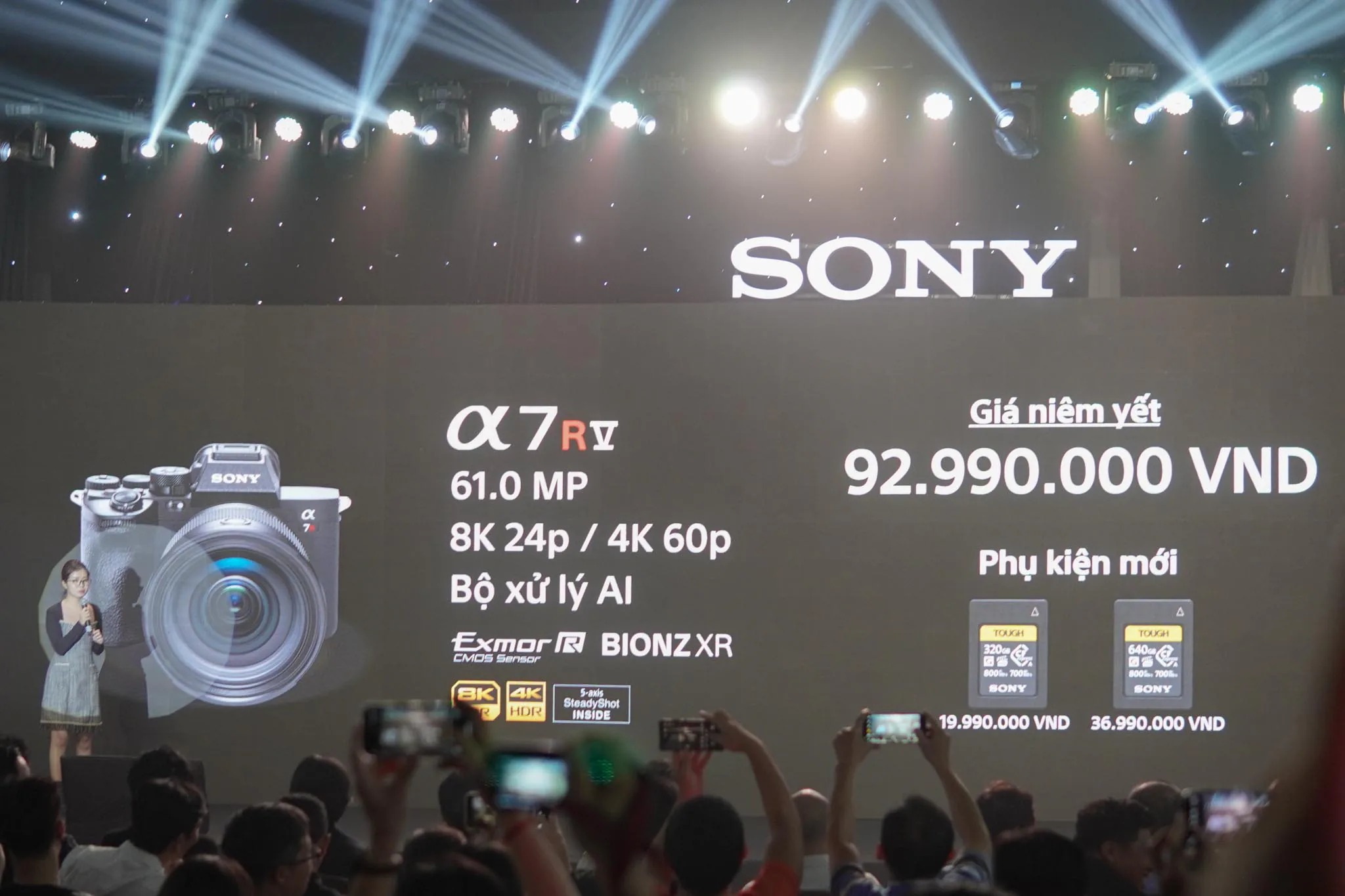 Sony ra mắt Alpha 7R V tại Việt Nam, tích hợp trí thông minh nhân tạo Al giúp nâng cao chất lượng hình ảnh
