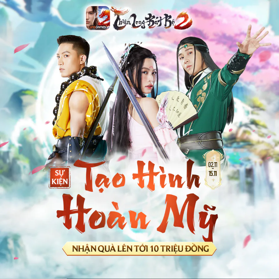 Thay vì đi phẫu thuật, hãy bỏ ra 15p để được đẹp "hoàn mỹ" trong Thiên Long Bát Bộ 2 VNG