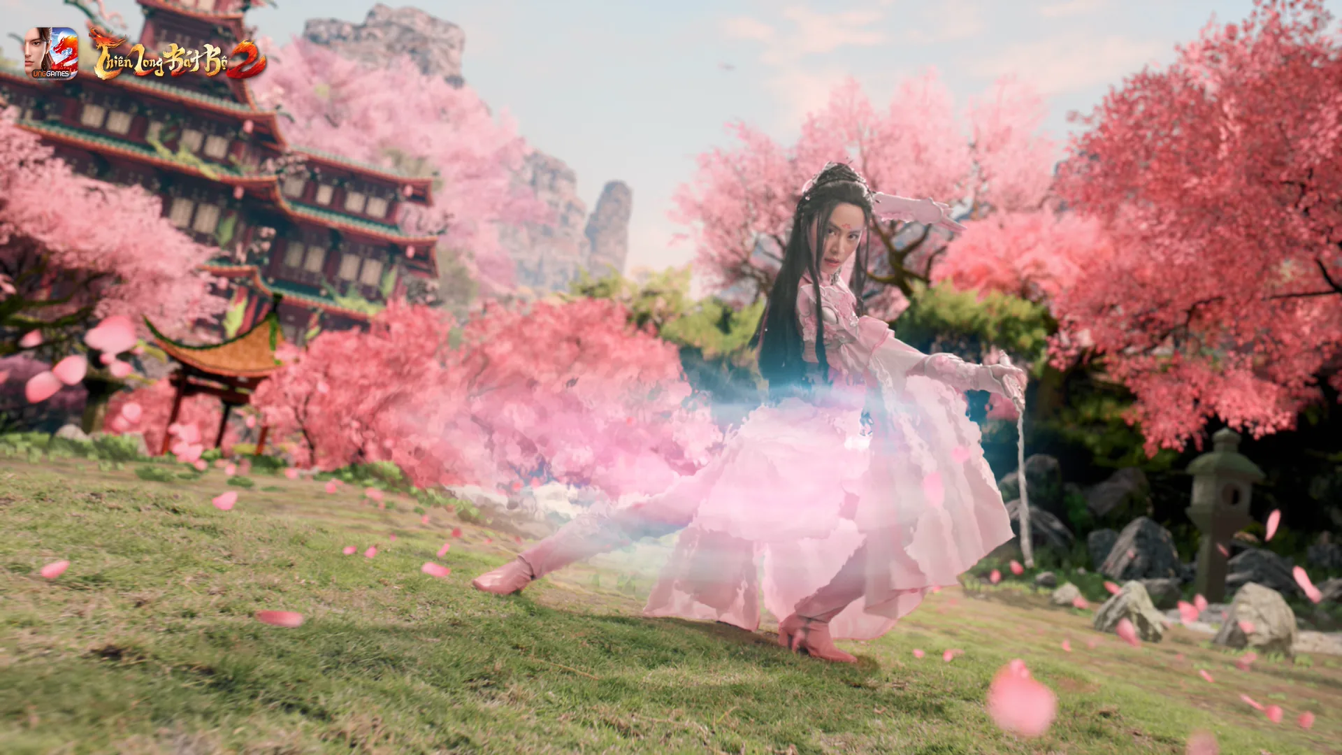 Karik, Anh Tú và Hoàng Thùy Linh “kề vai sát cánh” trong TVC Thiên Long Bát Bộ 2 VNG