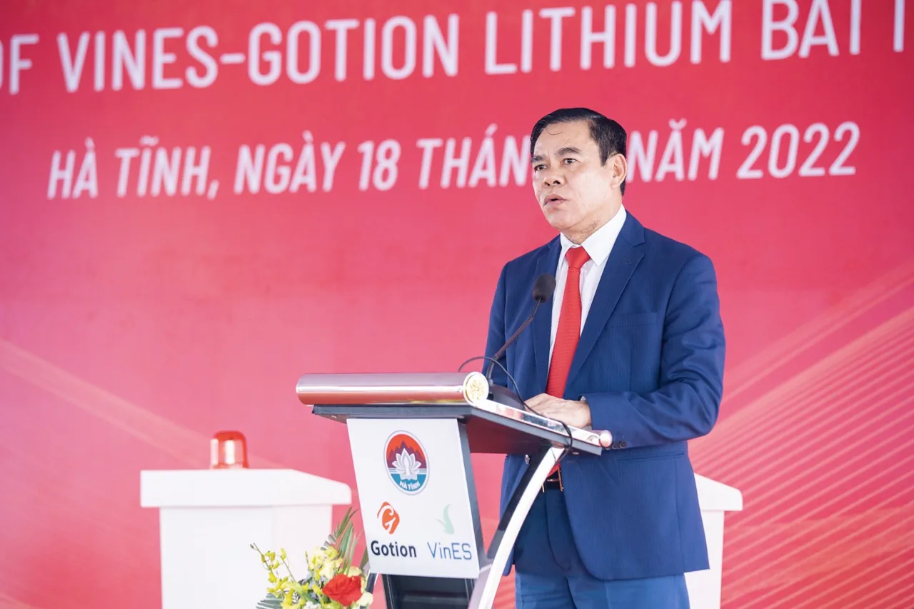 VinES và Gotion động thổ dự án nhà máy sản xuất pin LFP công suất 5 GWh/năm
