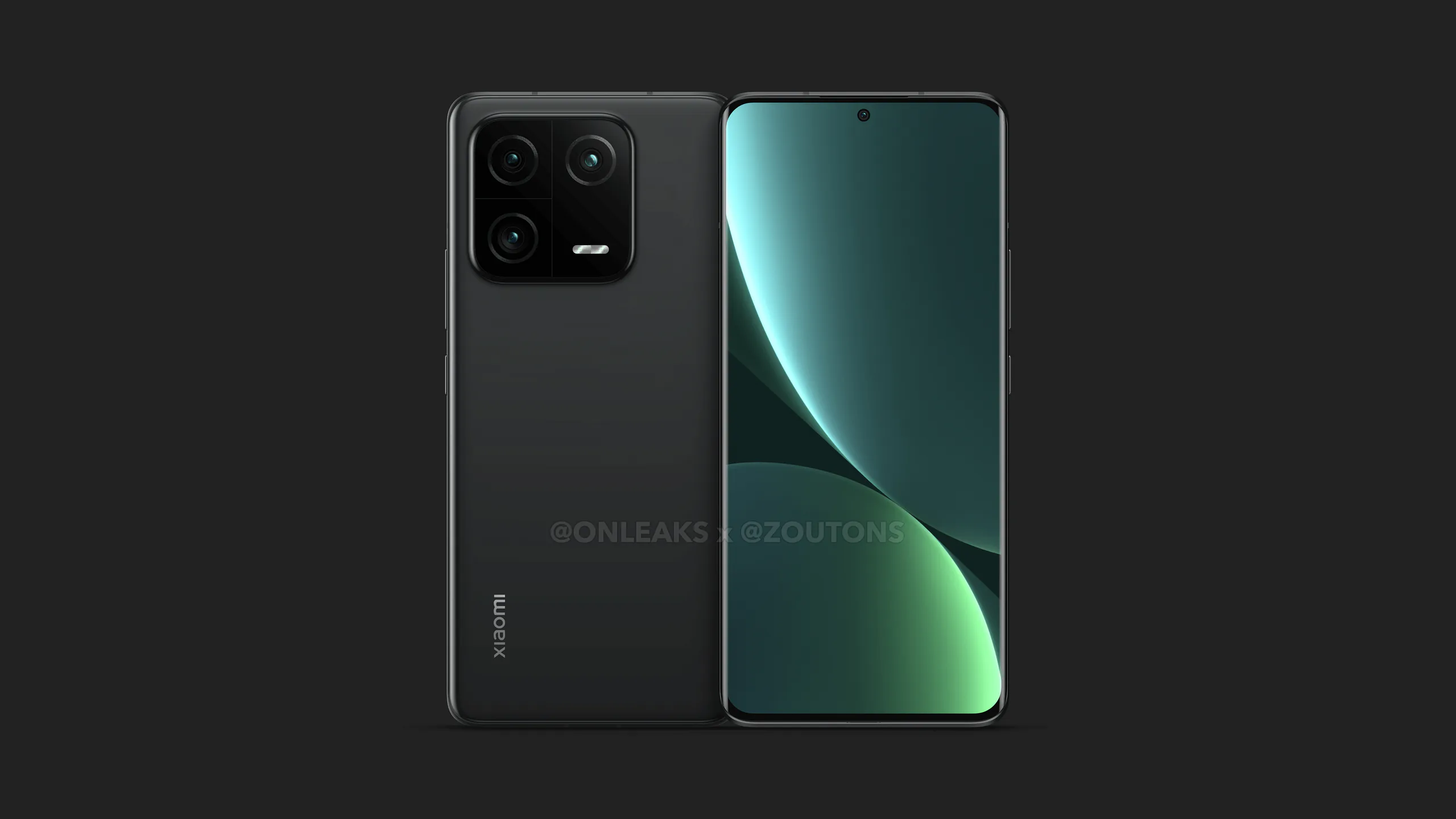 Xuất hiện ảnh render Xiaomi 13 Pro với màn hình viền cong và kích thước nhỏ hơn thế hệ trước