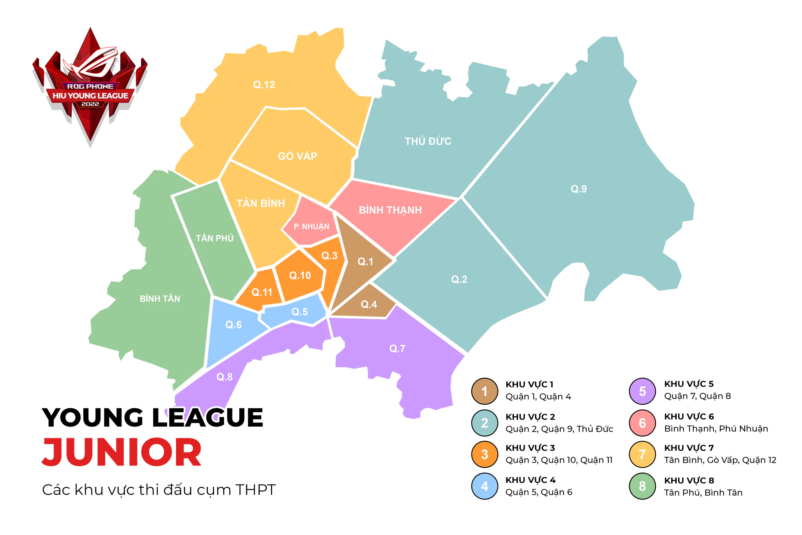 Khởi tranh giái đấu ROG PHONE HIU YOUNG LEAGUE 2022 - Liên Quân Mobile