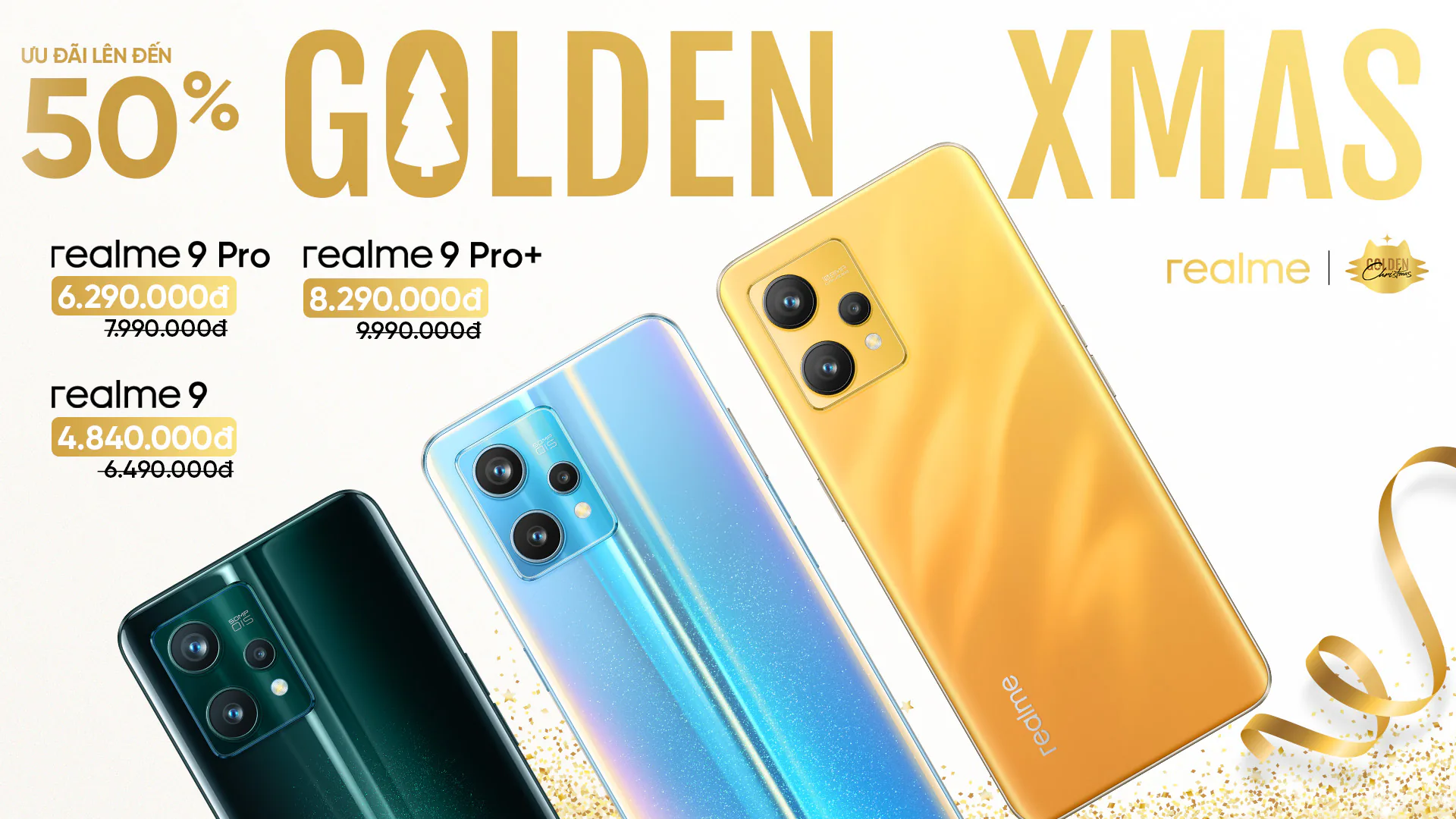 realme công bố danh sách sản phẩm giảm giá “đậm” mùa lễ hội cuối năm