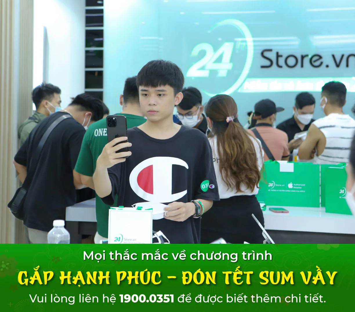 24hStore chiêu đãi khách hàng với loạt lì xì Tết, gắp là trúng vàng 24K, Samsung Galaxy Z Fold4, iPhone 14 ProMax,...
