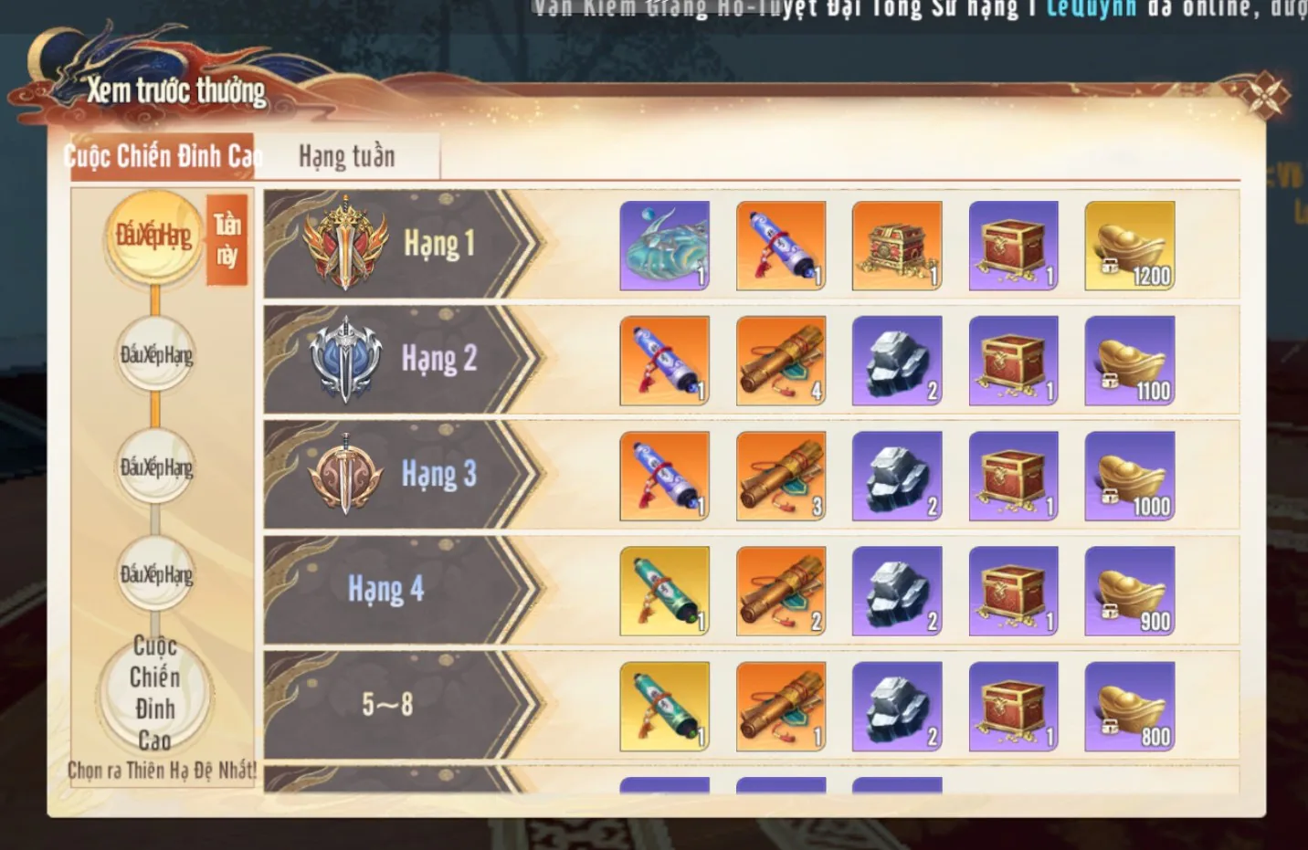 Tính năng PvP Thức Kiếm Thiên Hạ - Những trận PK nhiệt lửa liên server sắp xuất hiện tại Thiên Long Bát Bộ 2 VNG