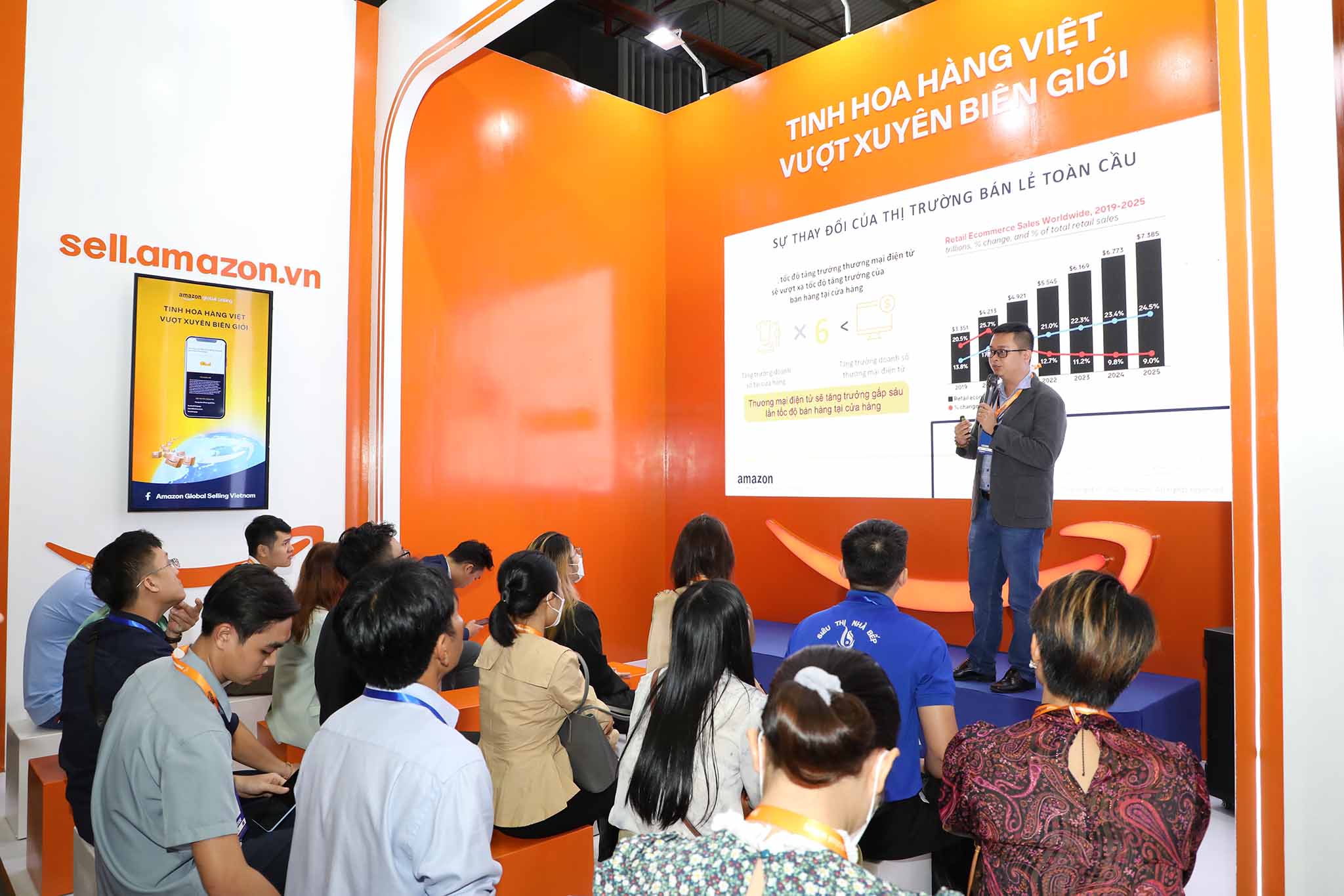Amazon tham gia VIETNAM EXPO 2022 tại TP.Hồ Chí Minh, tiếp tục cam kết hỗ trợ các doanh nghiệp vừa và nhỏ Việt Nam trên hành trình xuất khẩu toàn cầu