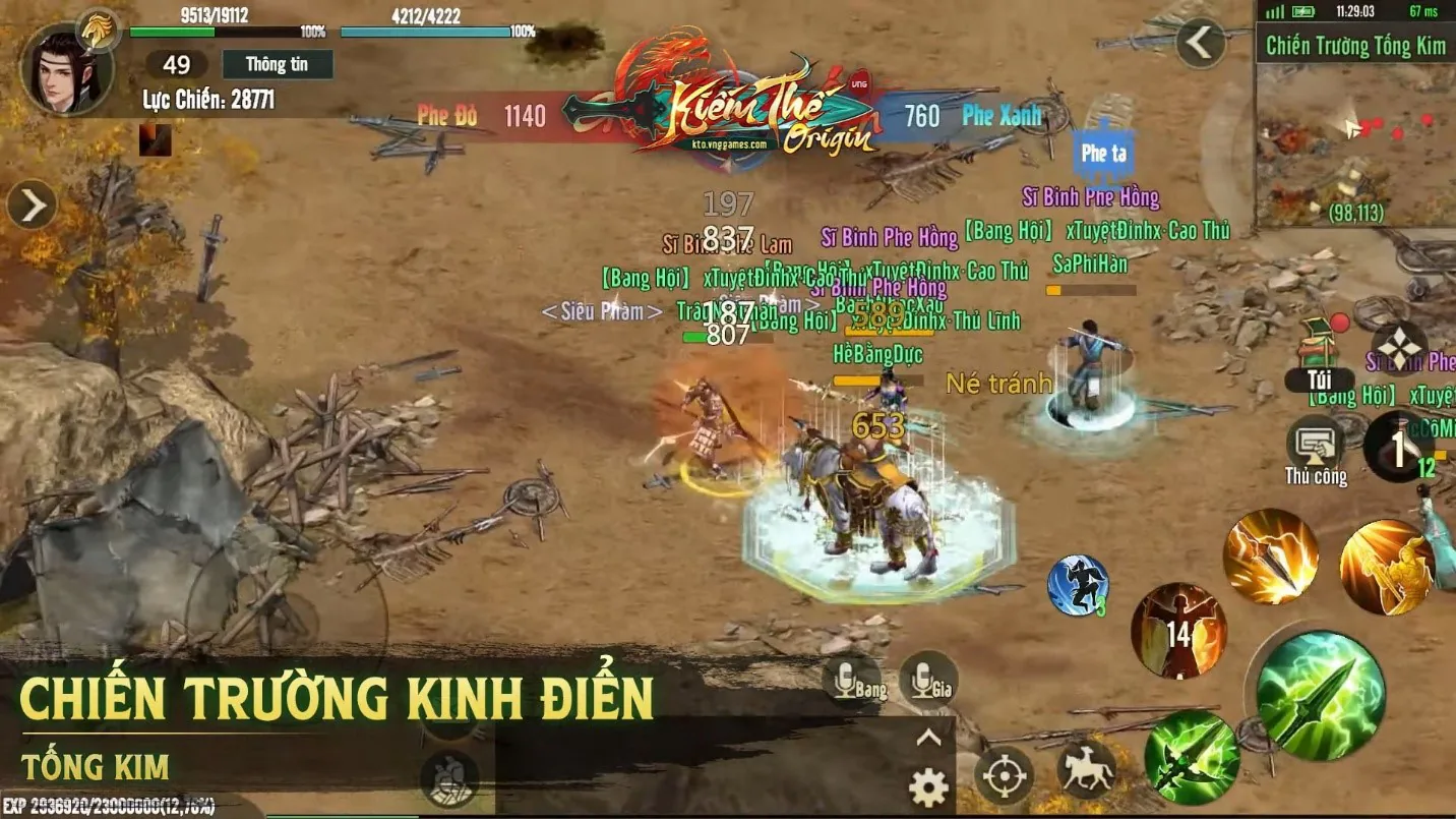 Kiếm Thế Origin: Tựa game kế thừa nguyên bản Kiếm Thế từ PC lên Mobile