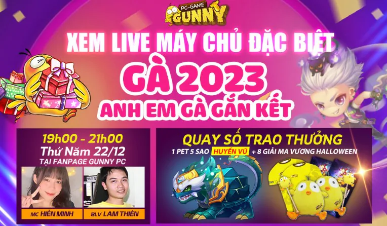 Noel vui quên lối về ở xứ sở Gà Vàng Gunny PC