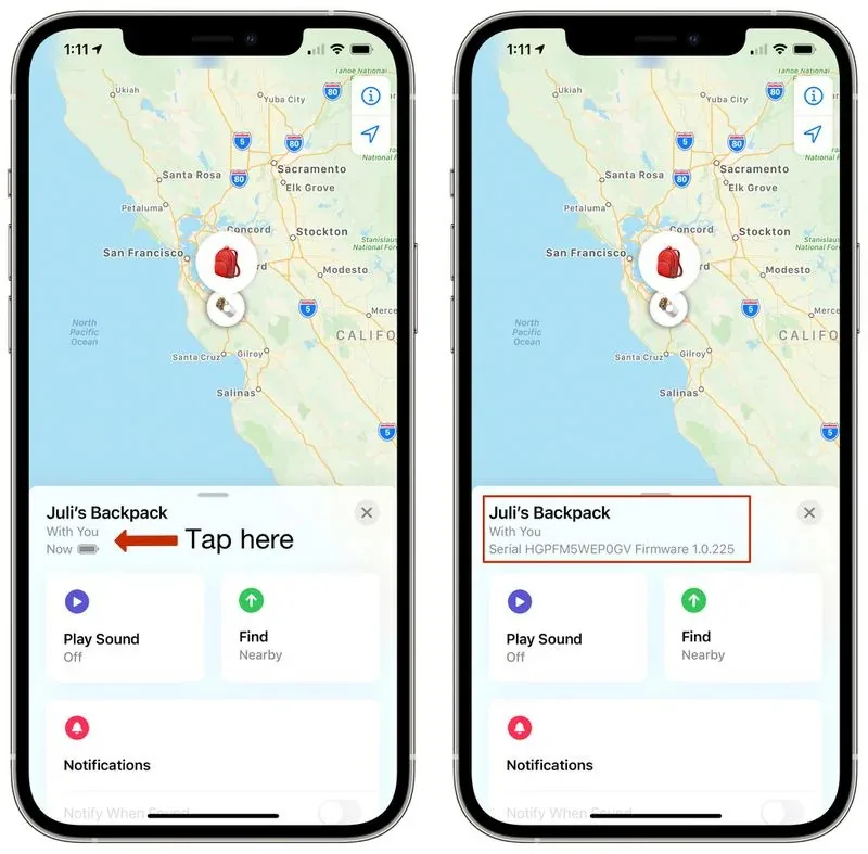 Apple tung cập nhật firmware mới cho AirTag