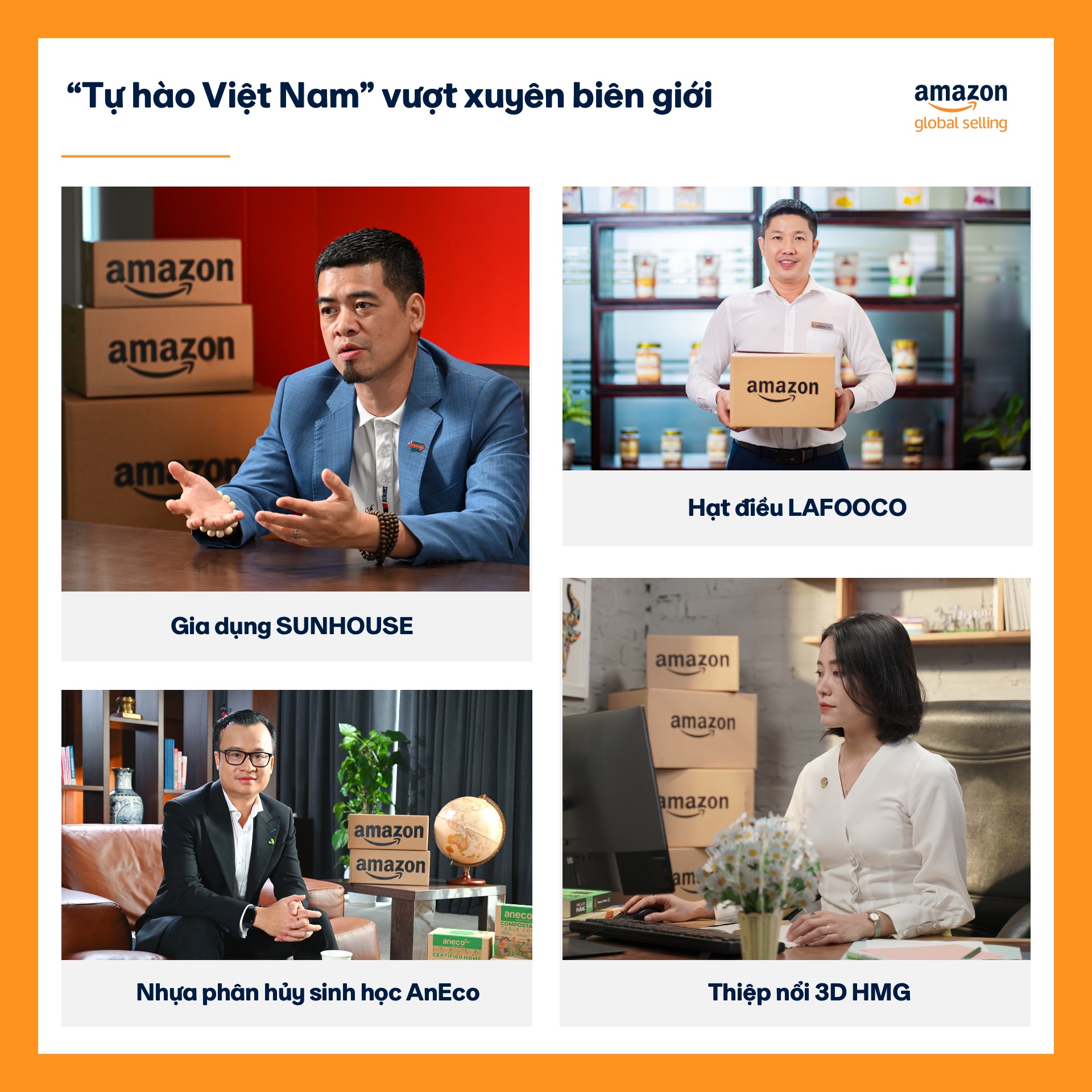Amazon Global Selling Việt Nam công bố Báo cáo Hoạt động trao quyền cho Doanh nghiệp vừa và nhỏ Việt Nam năm 2022