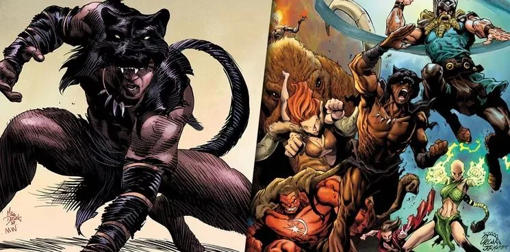 Tổng hợp tất cả các phiên bản Black Panther từ thời tiền sử điến tương lai