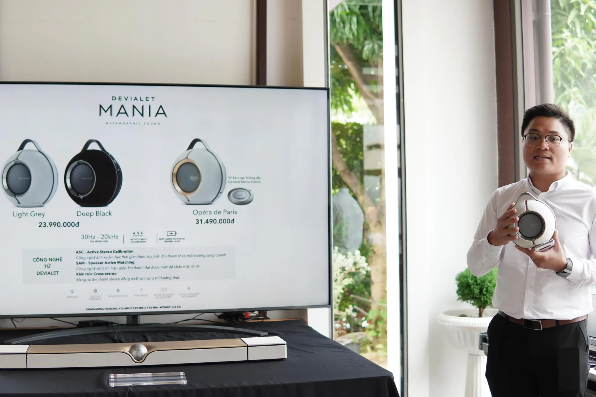 Loa di động cao cấp Devialet Mania chính thức ra mắt tại Việt Nam