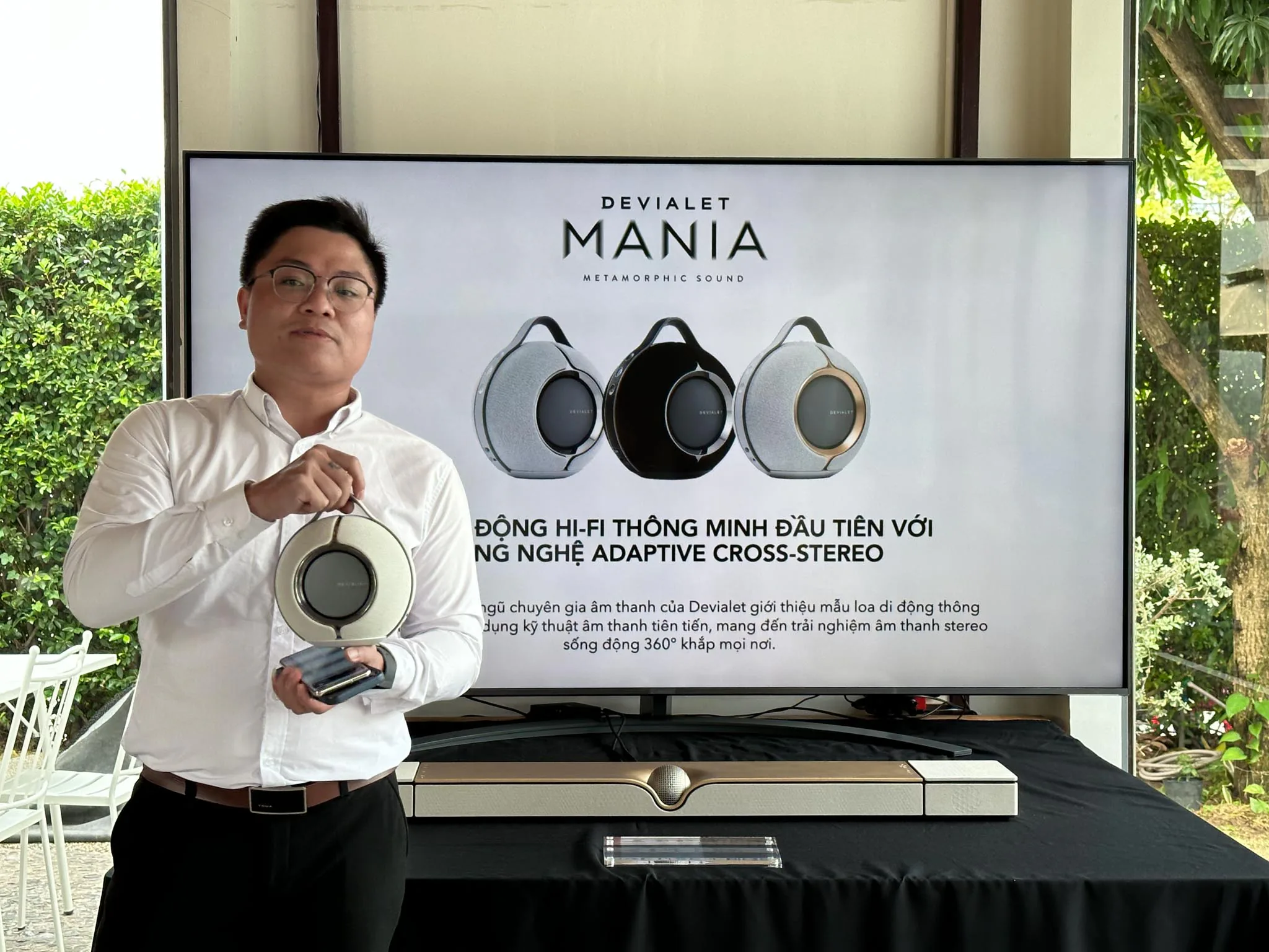 Loa di động cao cấp Devialet Mania chính thức ra mắt tại Việt Nam