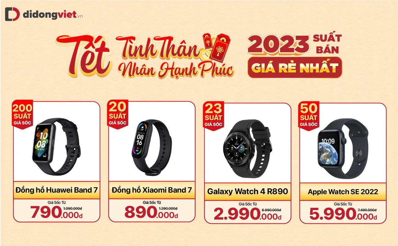 Điện thoại, phụ kiện công nghệ giảm hơn 10 triệu đồng, kích cầu dịp Tết Dương lịch