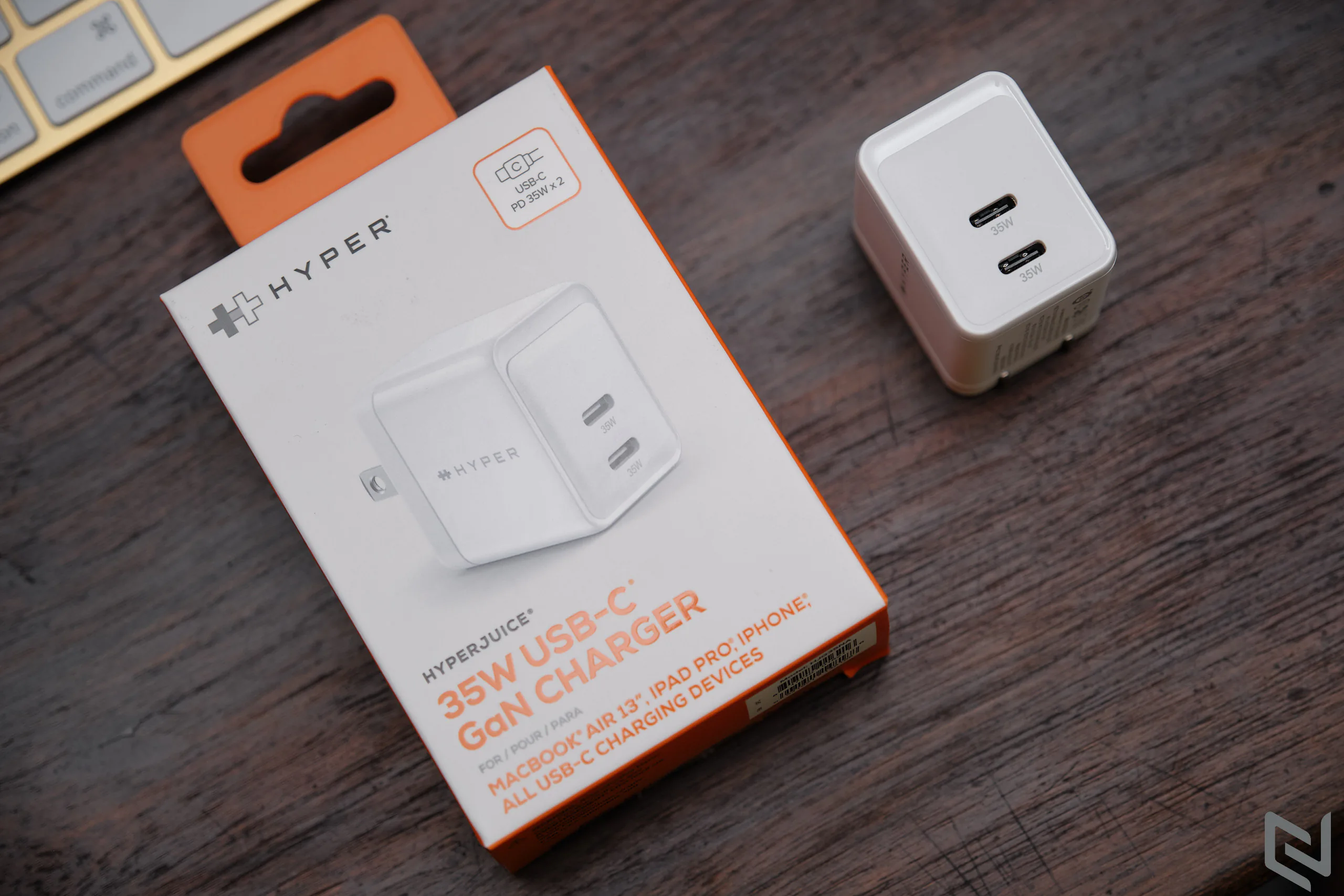 Trên tay sạc nhanh Hyper GaN II Dual USB-C 35W, lựa chọn thay thế hoàn hảo cho sạc chính hãng Apple
