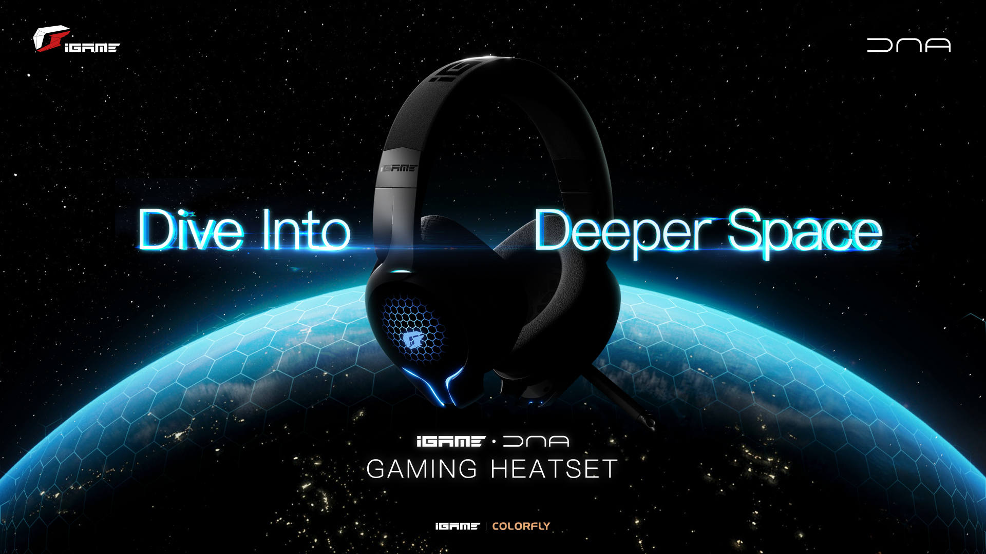 COLORFUL ra mắt dòng sản phẩm tai nghe iGame DNA Gaming Headset Series