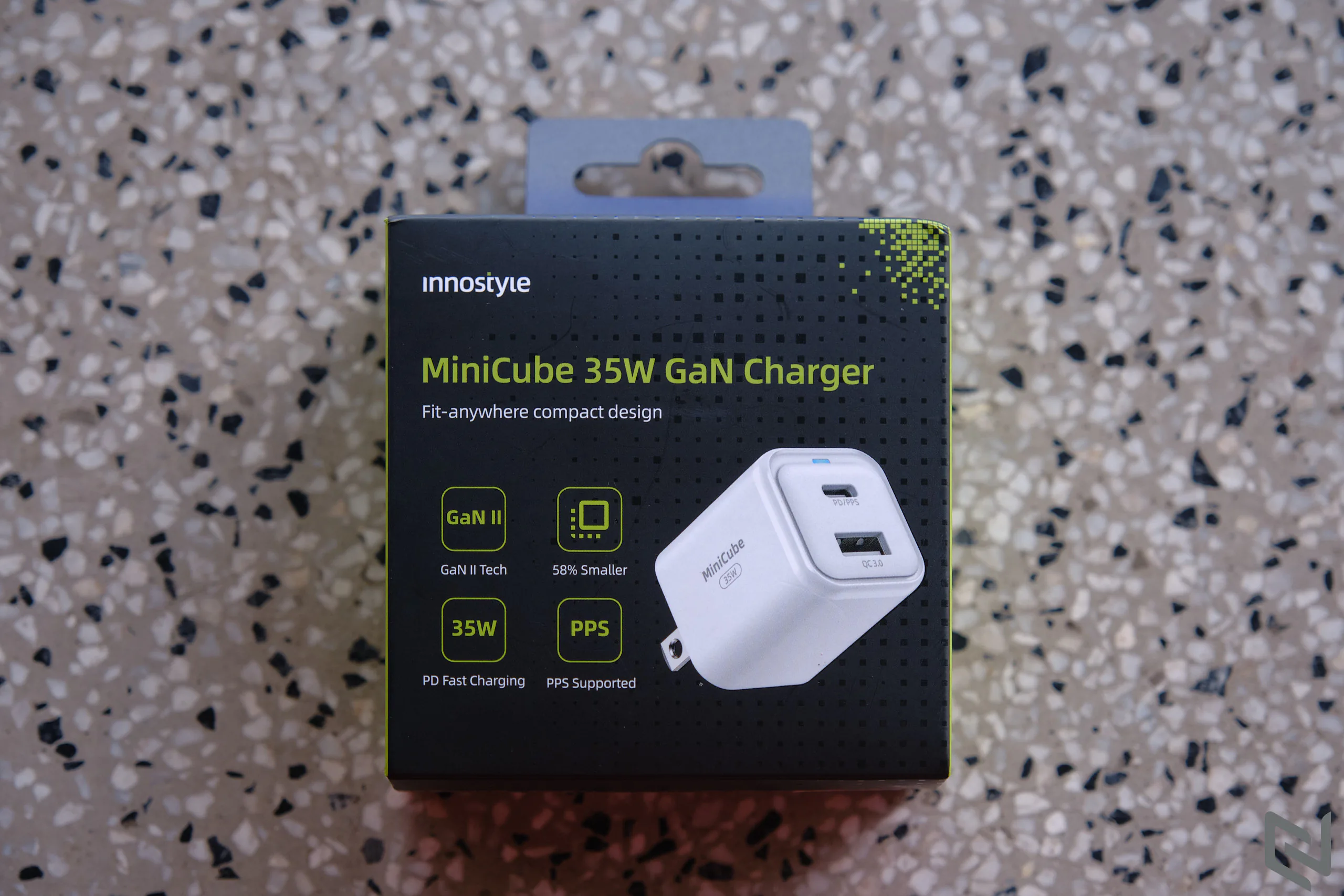 Trên tay sạc nhanh Innostyle MiniCube GaN II 35W 2 cổng