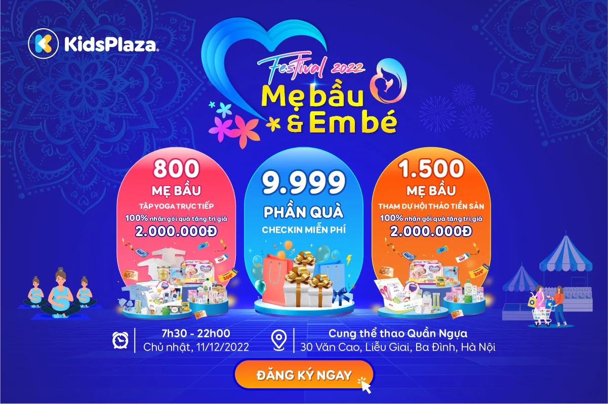 Kredivo “thành đôi” với KidsPlaza, mang đến các sản phẩm Mẹ và Bé vừa túi tiền cho người dùng thông qua chương trình Siêu Giảm Giá Mua Trước Trả Sau
