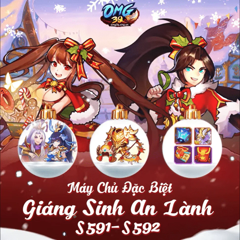 OMG 3Q: Mùa đông cảm động không hề cảm lạnh với sự kiện hấp dẫn dịp Giáng Sinh