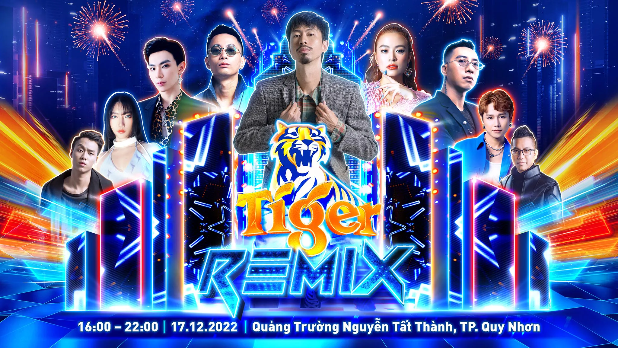 Khai xuân bản lĩnh cùng TIGER REMIX 2023 - Mang trải nghiệm siêu đỉnh đến 4 Thành phố