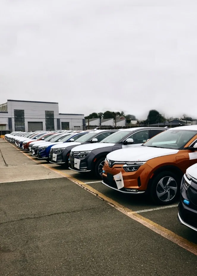 Lô xe đầu tiên cập cảng California - VinFast nhận giấy phép bán hàng tại Mỹ
