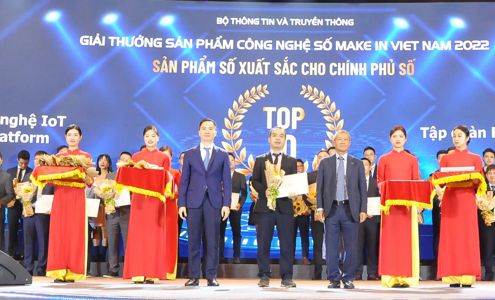 04 giải pháp số của VNPT được vinh danh tại Giải thưởng Make in Viet Nam năm 2022