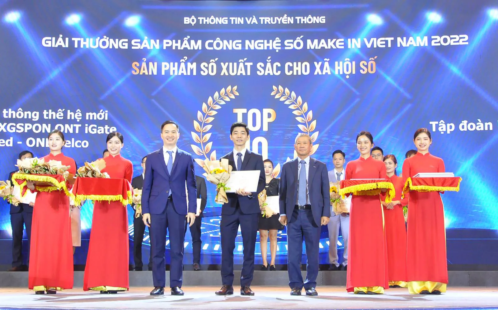 04 giải pháp số của VNPT được vinh danh tại Giải thưởng Make in Viet Nam năm 2022