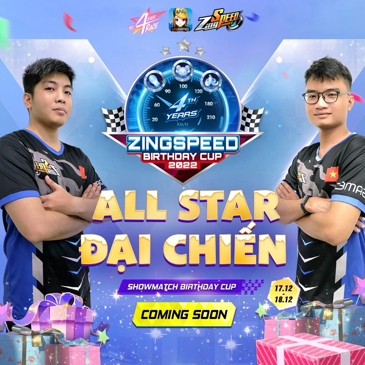 Dành trọn tháng 12 mừng sinh nhật, ZingSpeed Mobile mạnh tay tặng iPhone 14 Pro Max