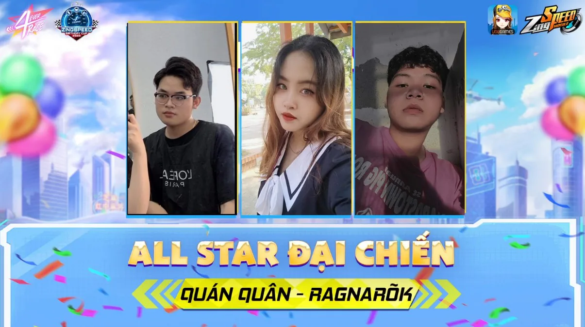 Showmatch All Star Đại Chiến - tài năng lộ diện mừng ZingSpeed Mobile tròn 4 tuổi