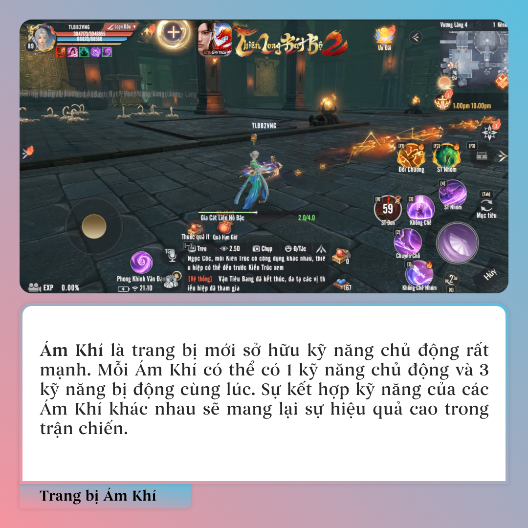 Phiên bản mới Thánh Hỏa Thần Long đã chính thức đến tay người chơi Thiên Long Bát Bộ 2 VNG