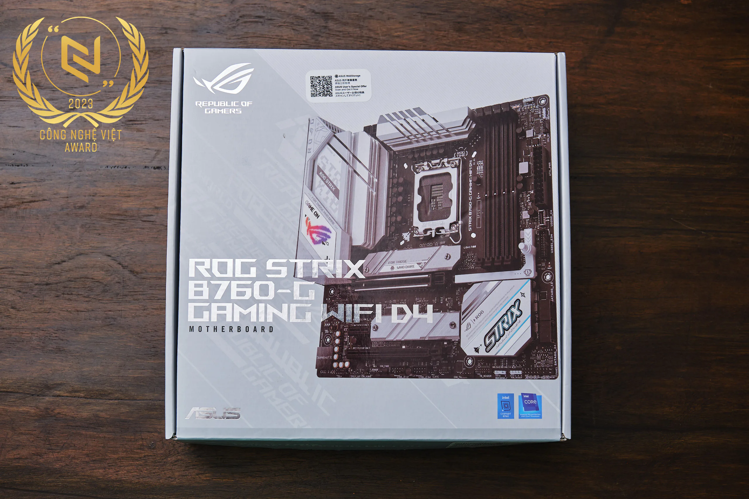 Trên tay bo mạch chủ ASUS ROG Strix B760-G Gaming WiFi D4: Hiệu năng mạnh mẽ gói gọn trong kích cỡ m-ATX