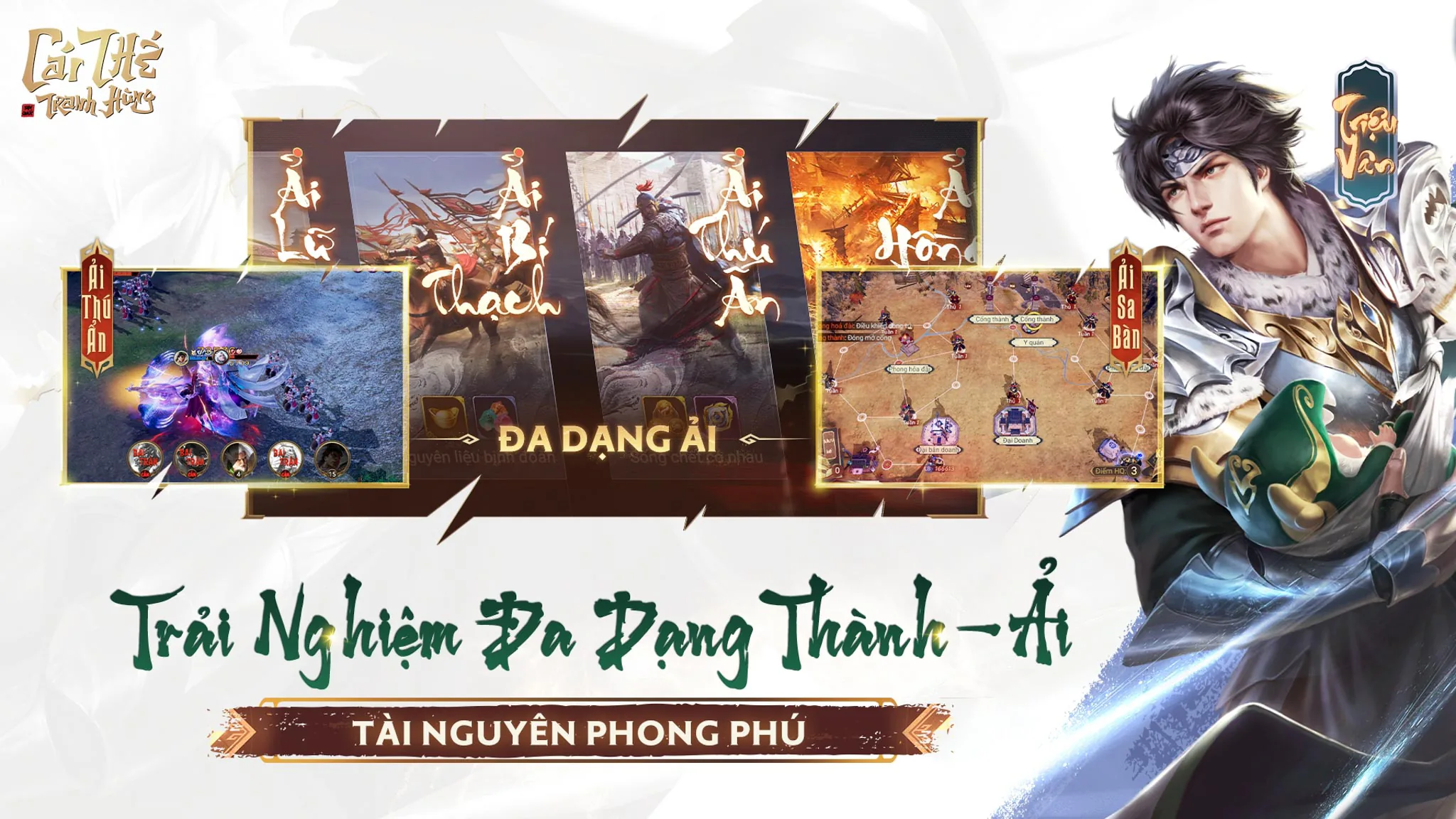 Garena chính thức phát hành game đấu tướng chiến thuật mobile đầu 2023: Garena Cái Thế Tranh Hùng!