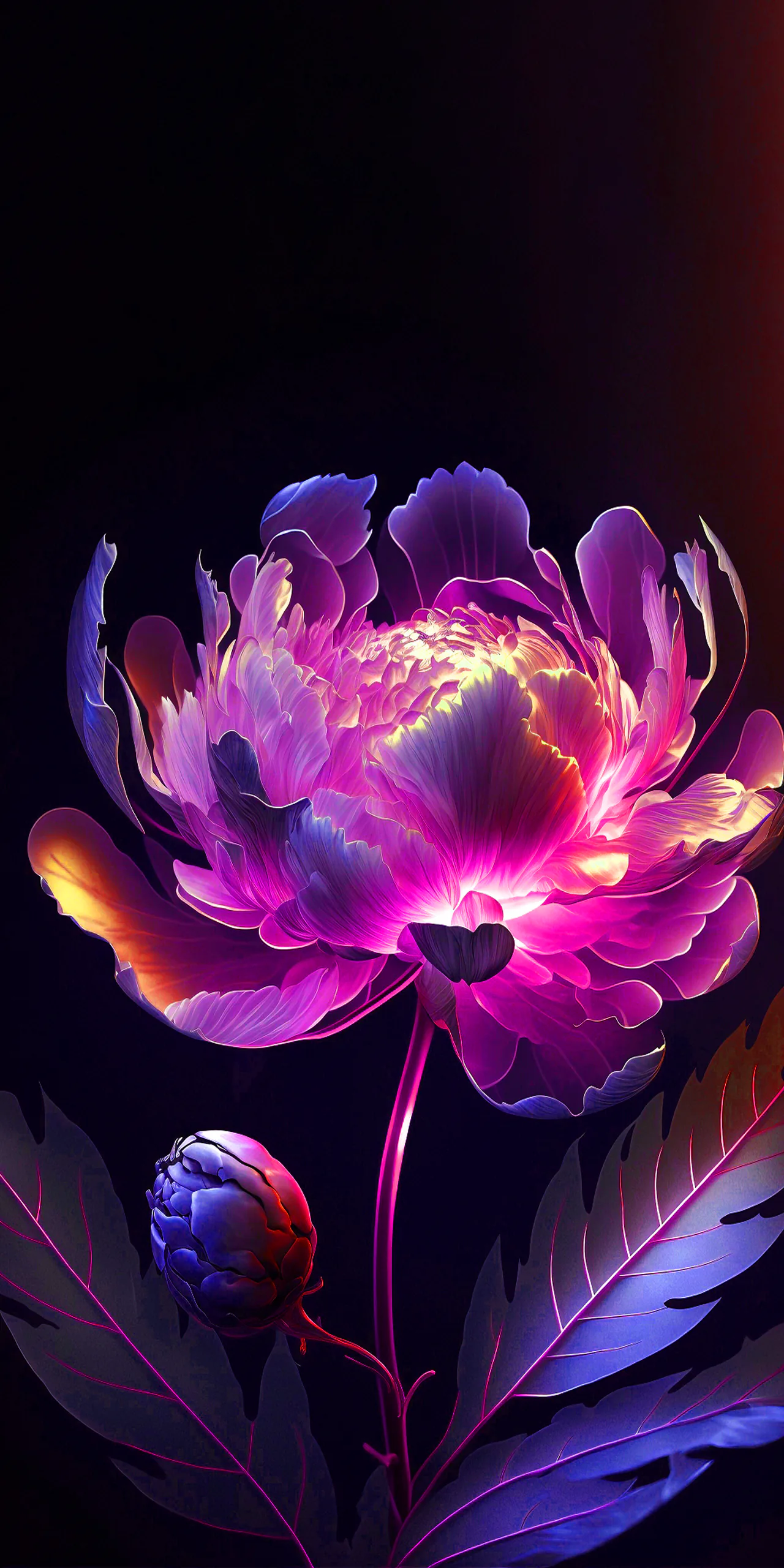 Hình nền iPhone chất lượng cao, chủ đề ảnh các bông hoa HDR