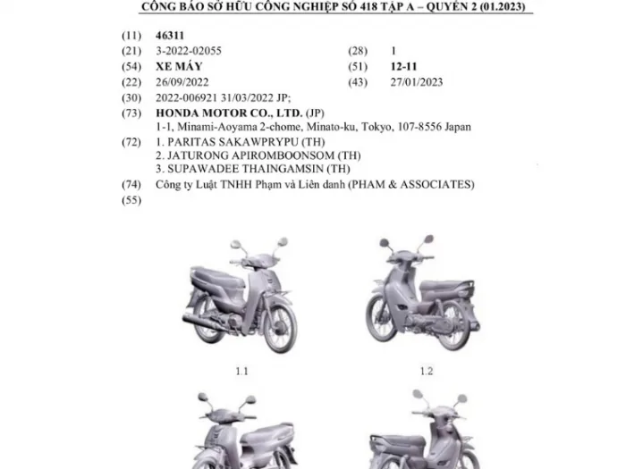 Honda Dream 125 mới sắp được ra mắt tại Việt Nam