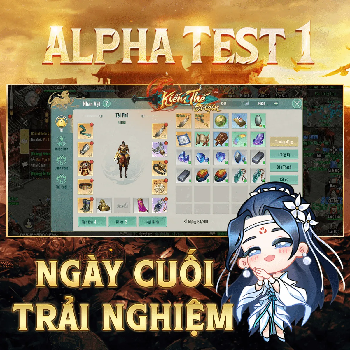 Dòng game VLTK chơi lớn tặng iPhone 14 Pro Max, iPad WiFi 10... cho game thủ mừng cột mốc 18 năm